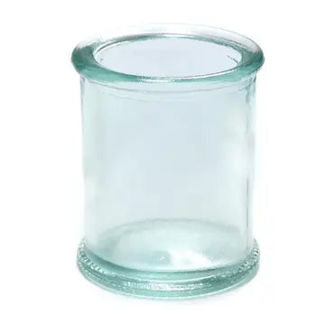 4oz Spanish Glass Candle Holder - 100% Recycled Glass