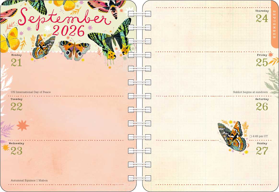Katie Daisy 2026 Weekly Planner Calendar by Katie  Daisy: Calendar; 224 pages / English
