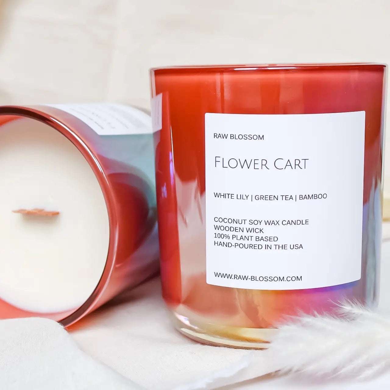 Flower Cart Luxury candle