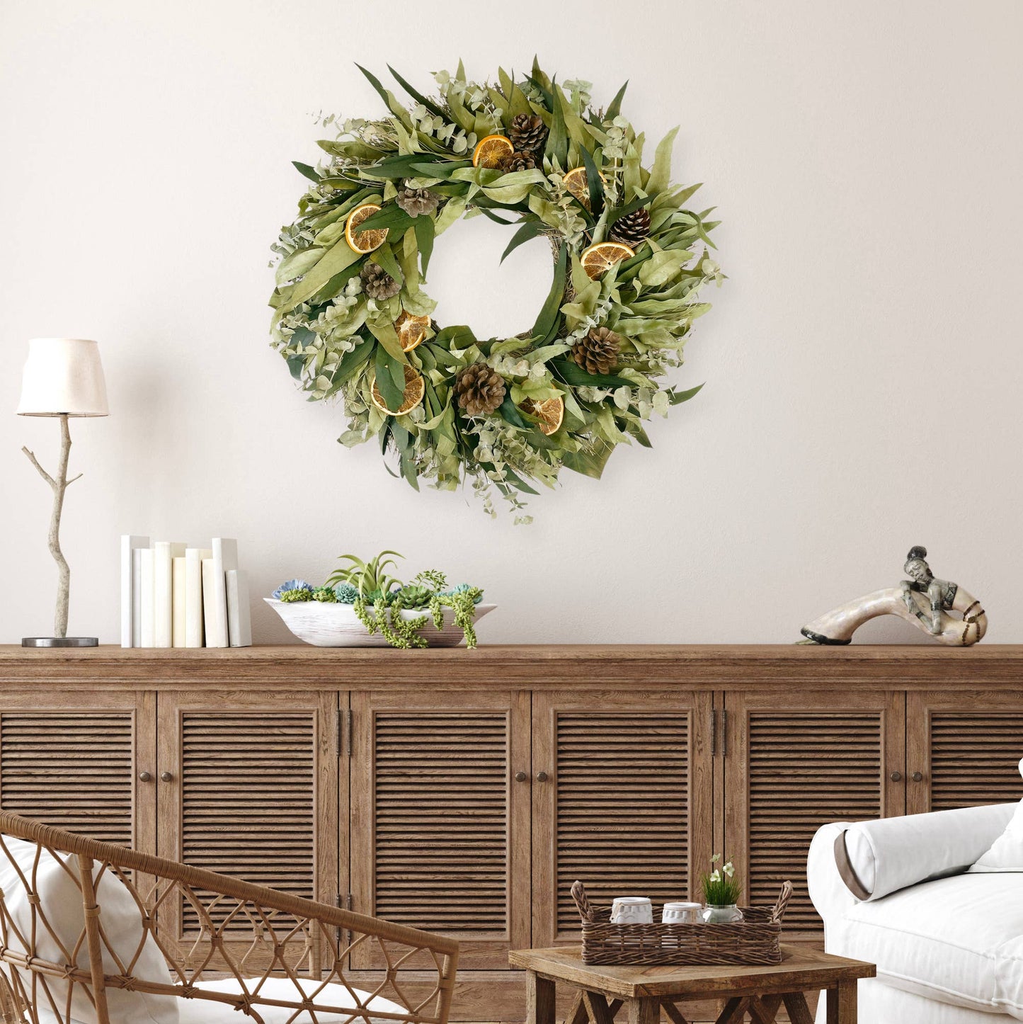 Citrus & Eucalyptus Spice Wreath