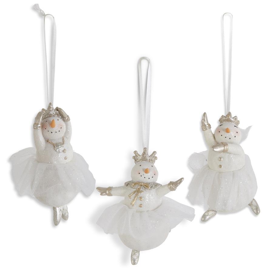 Glittered snow Ballerina's