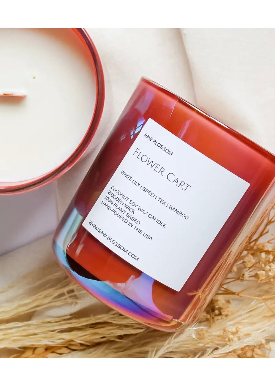 Flower Cart Luxury candle