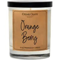 Orange Berry Soy Candle