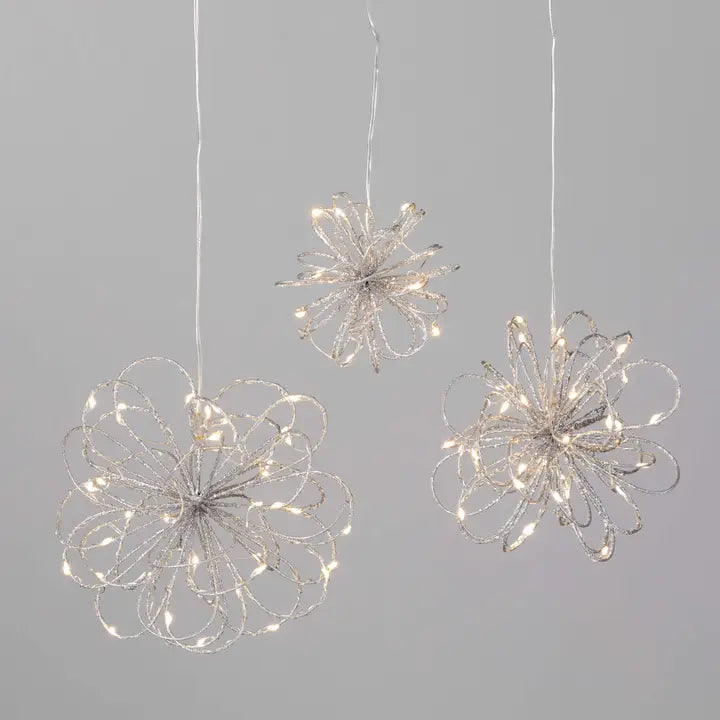 LED Swirl Ball - small
