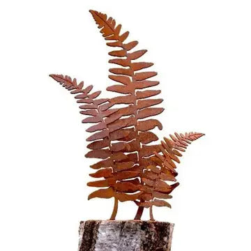 Fern Leaf and Frond -Metal Silhouette Garden
