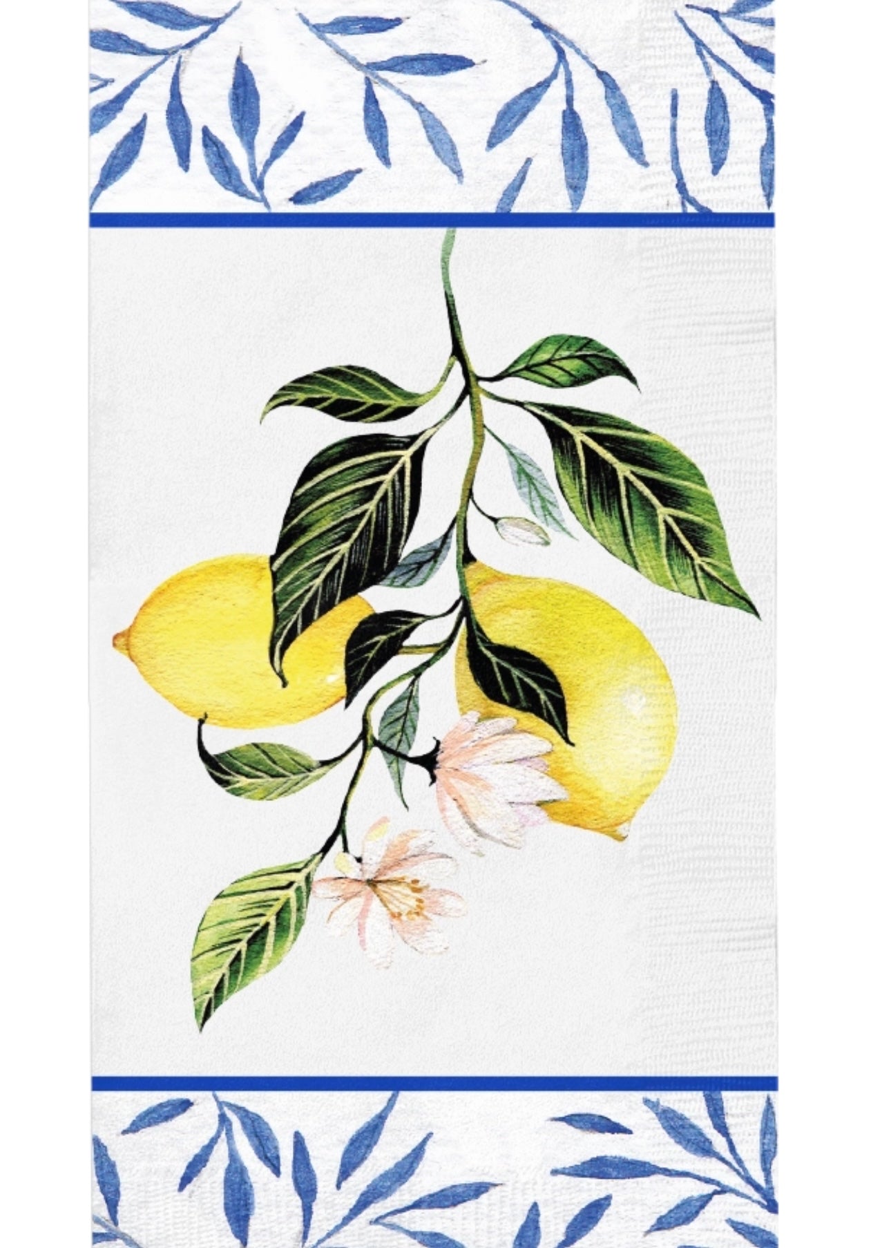 Guest Towel Capri Coast Foil 3 Ply/20pk