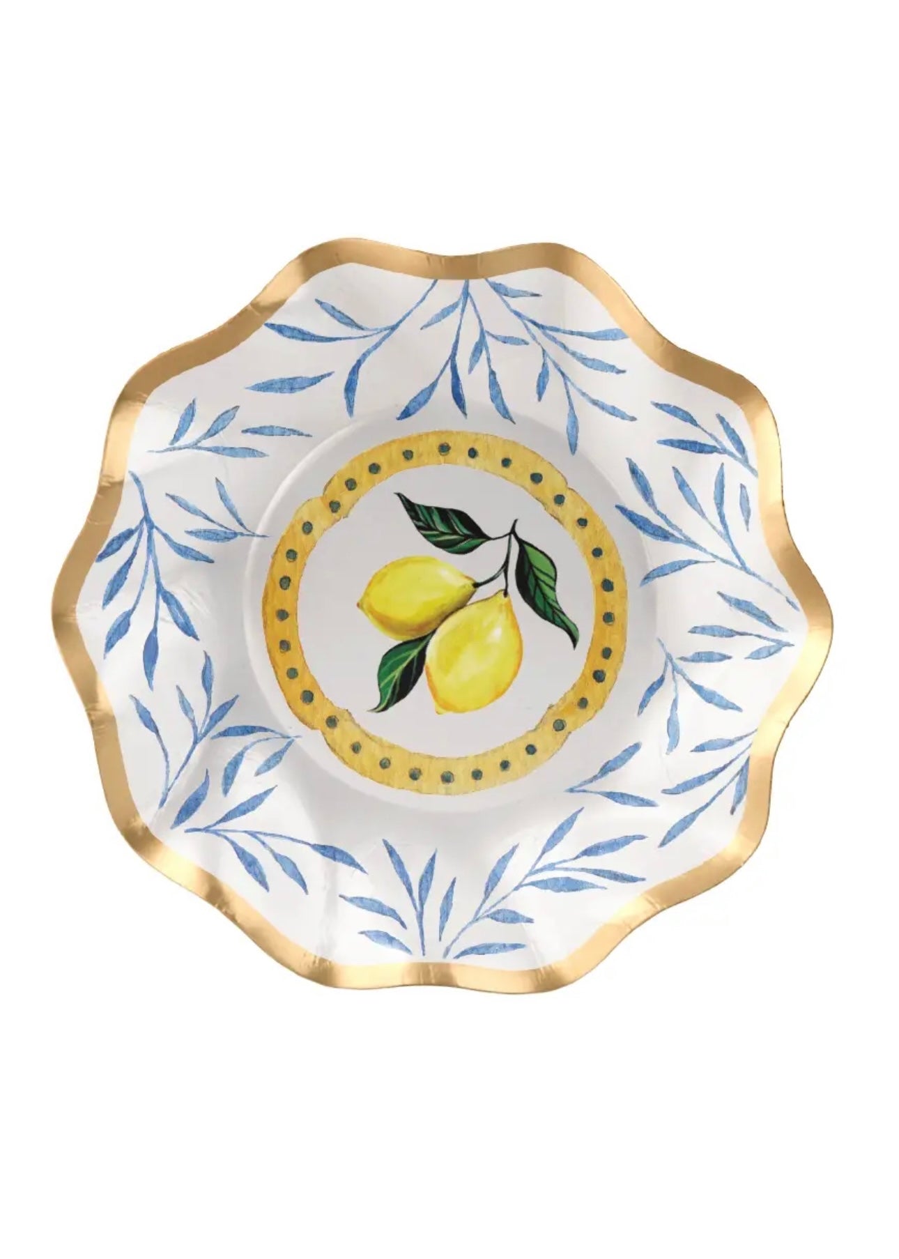 Capri Coast Foil/8pk Appetizer/Dessert Bowl
