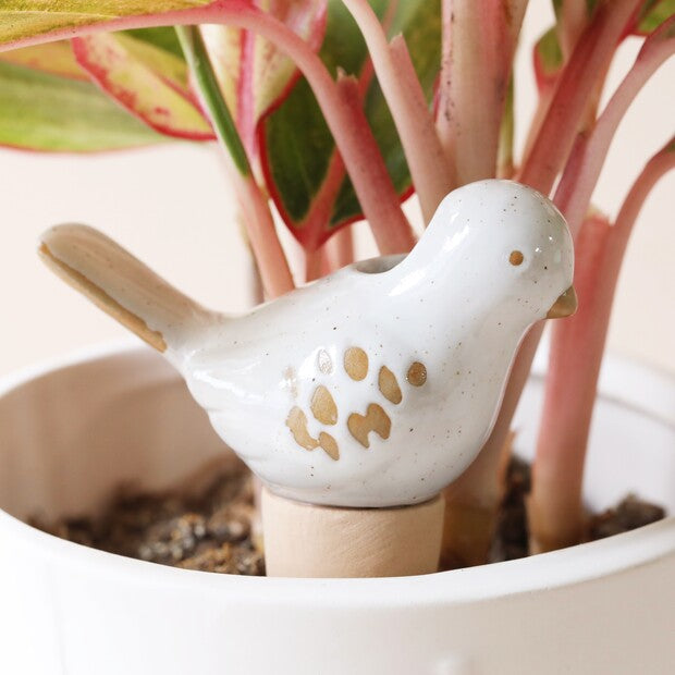Watering Spike Ceramic Bird