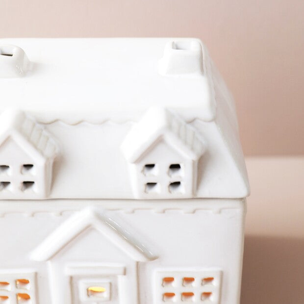 Wax Melt Burner Ceramic House