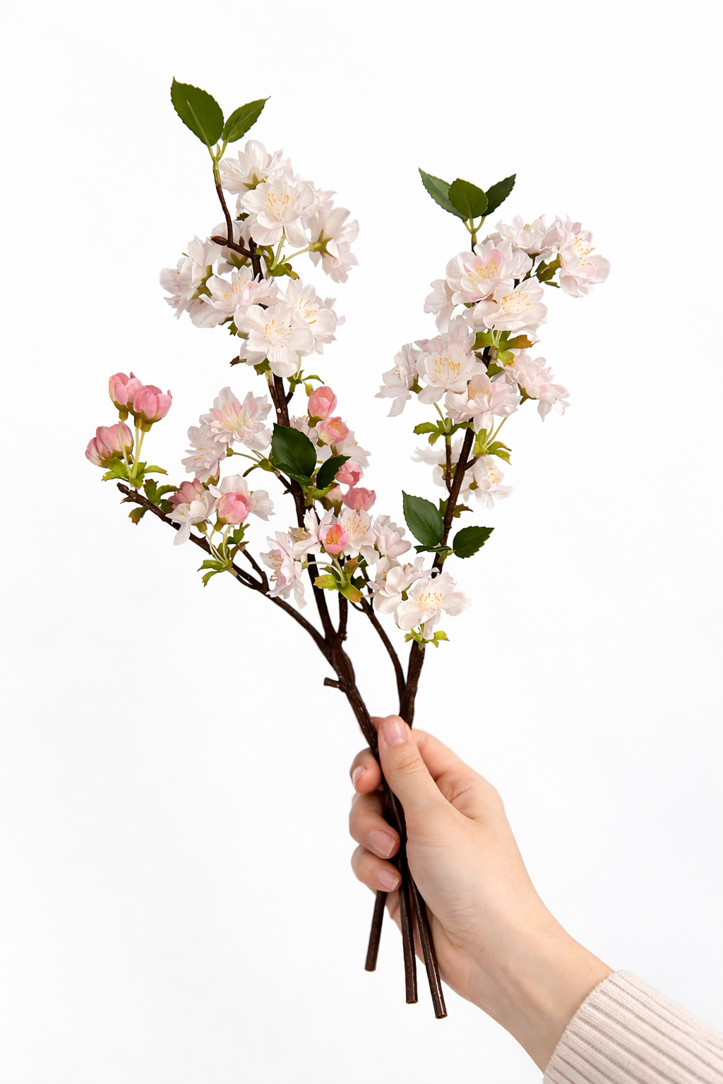 Cherry Blossom Branch : Light Pink / Short-19"