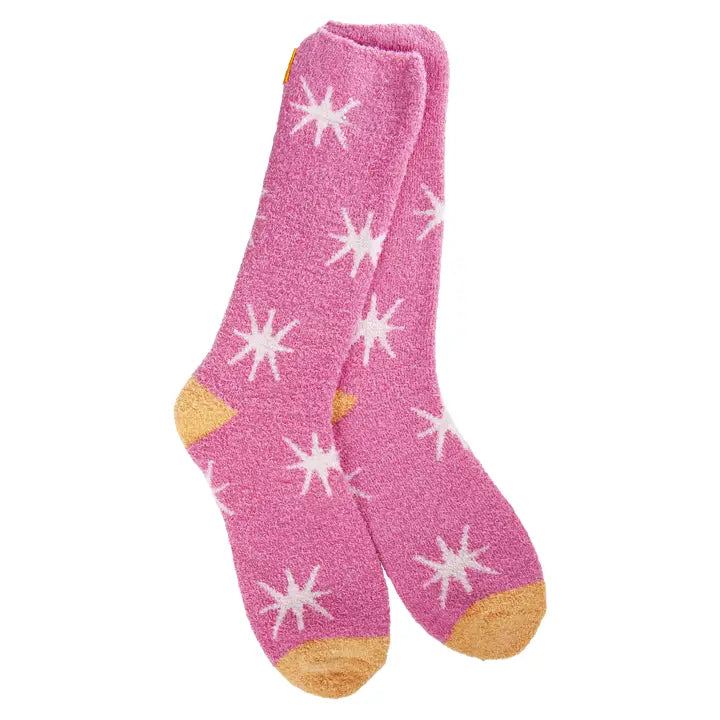 Cozy Cali Starburst Azalea Sock