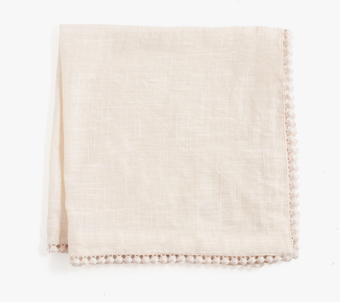 Cream Cloth Napkins - Set of 4