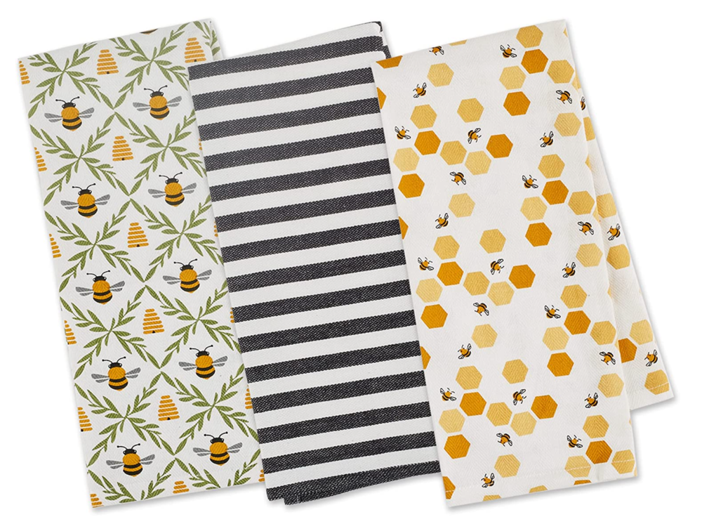 Honey Bee Dish Towels