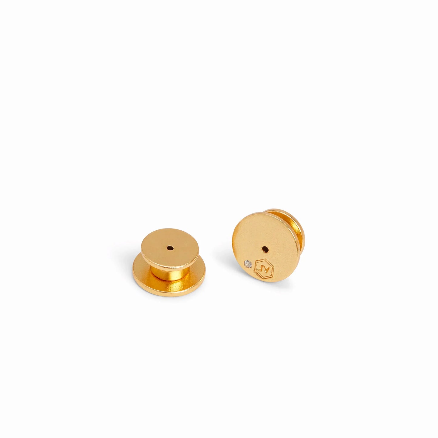 Catalina Gold Earring - Iridescent Clear Crystal