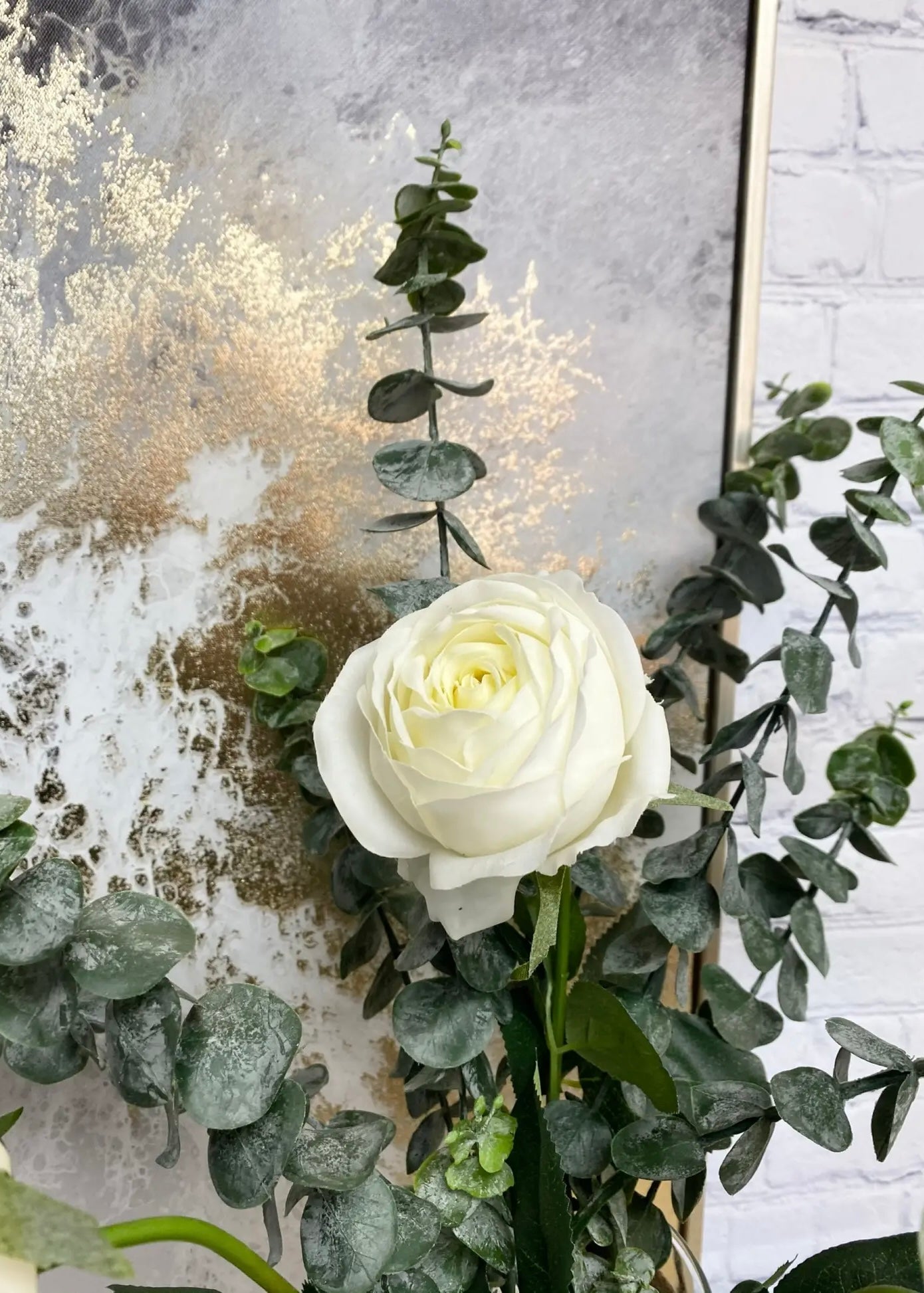 Cabbage Rose-Cream Ivory