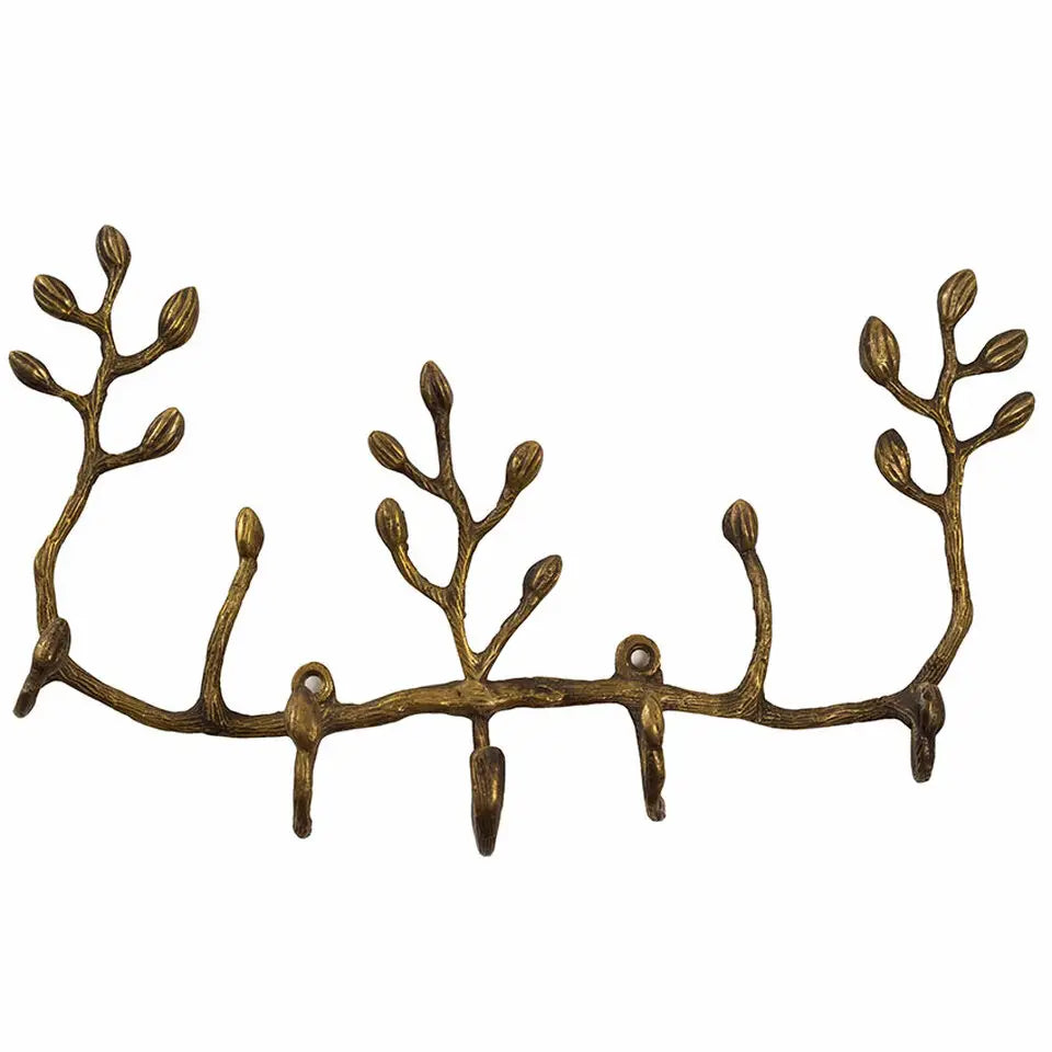 Antique Brass Key Holder