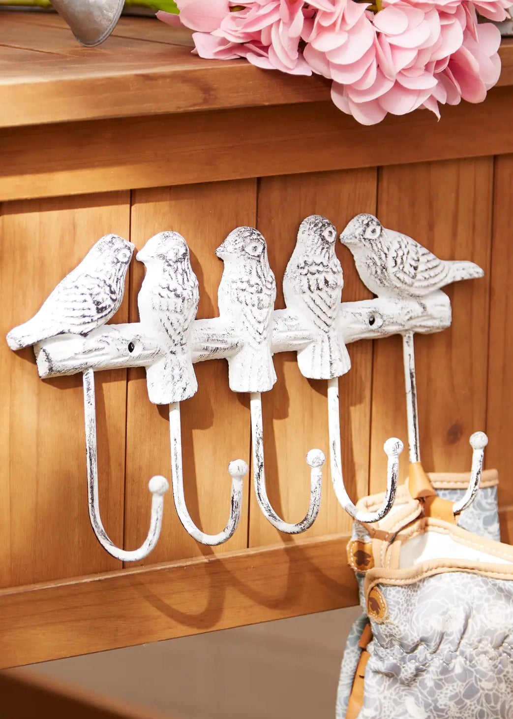 Birds Cast Iron Wall Hook