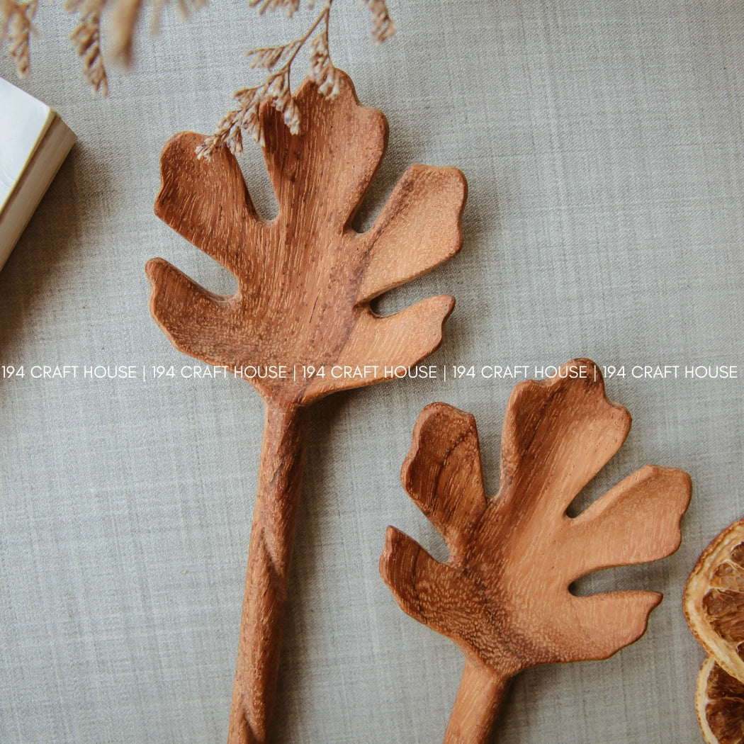 Wooden Salad Server - Fork