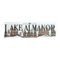 Mini Signs of Lake Almanor w/ Tree Line