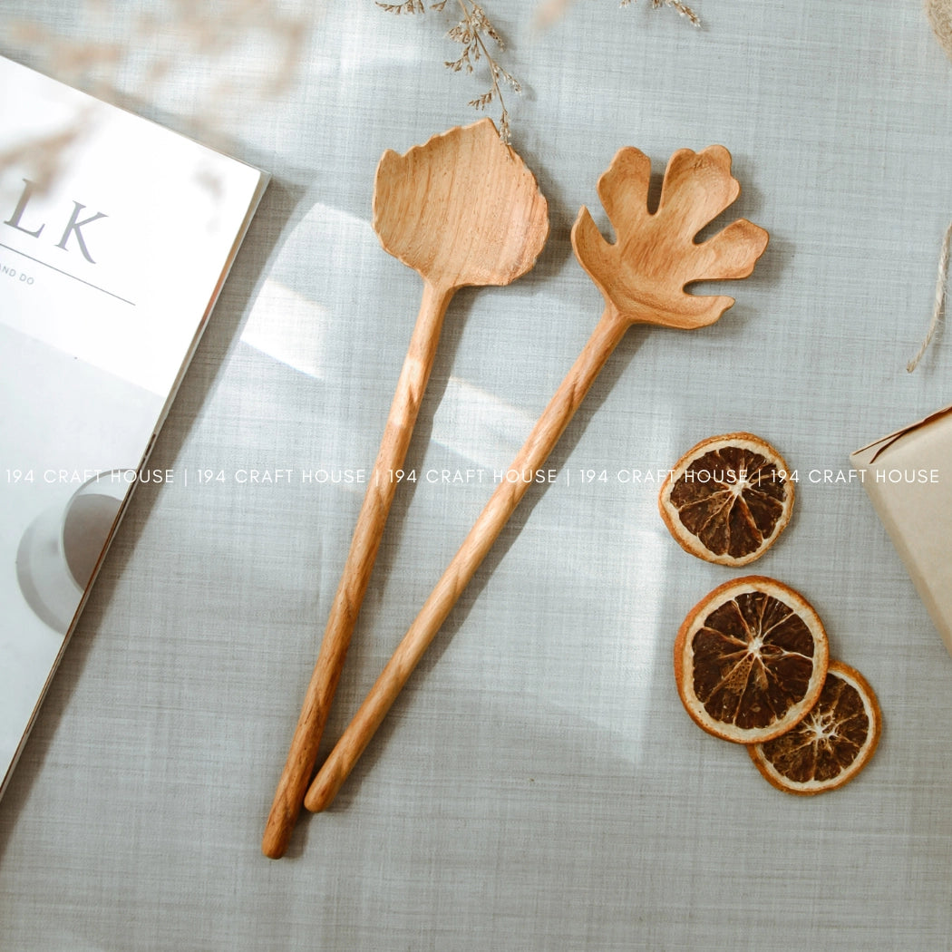 Wooden Salad Server - Fork