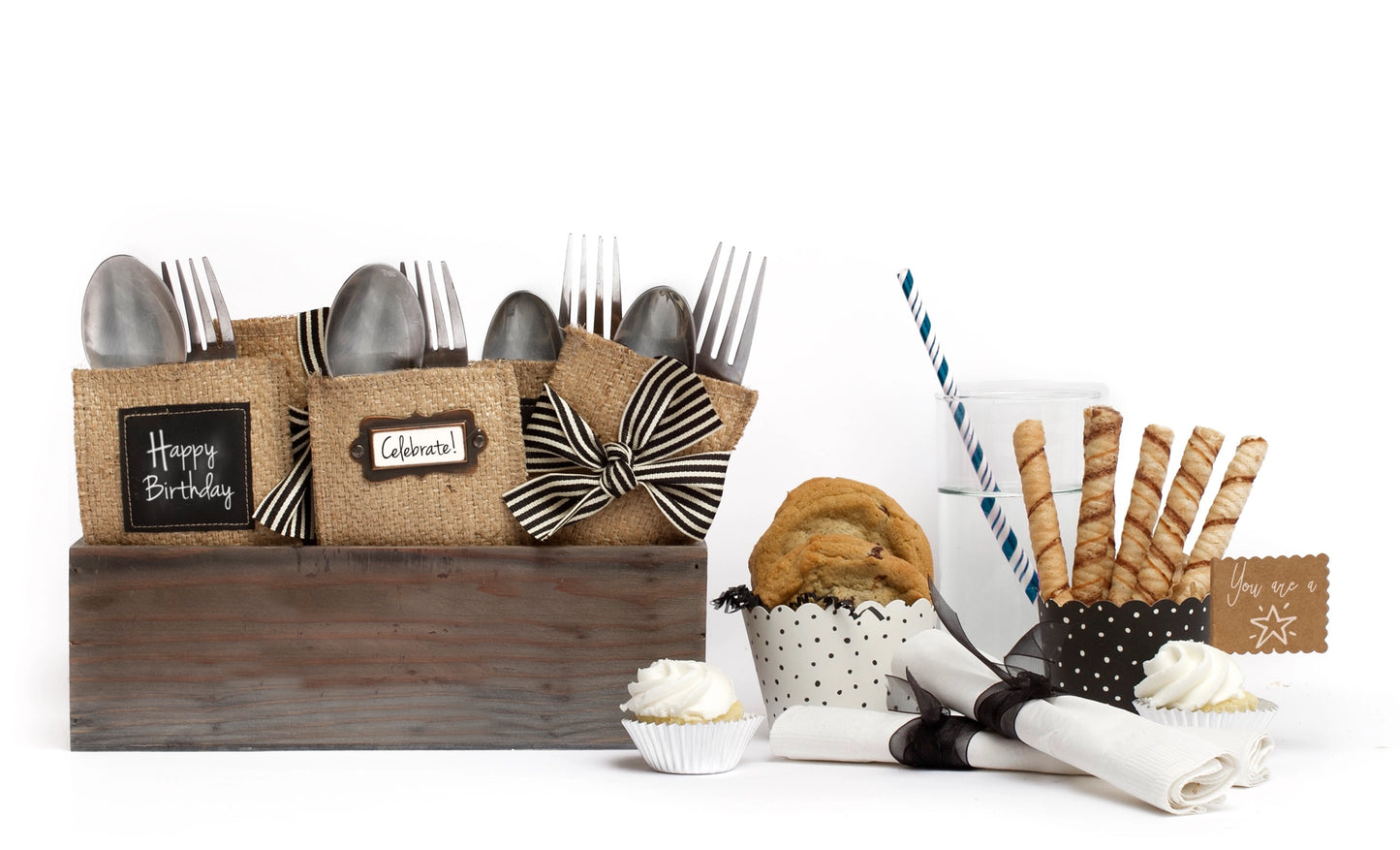Message Maker Silverware Pouch - Set of 8