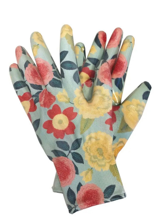 Heirloom Garden Nitrile Weeder Gloves