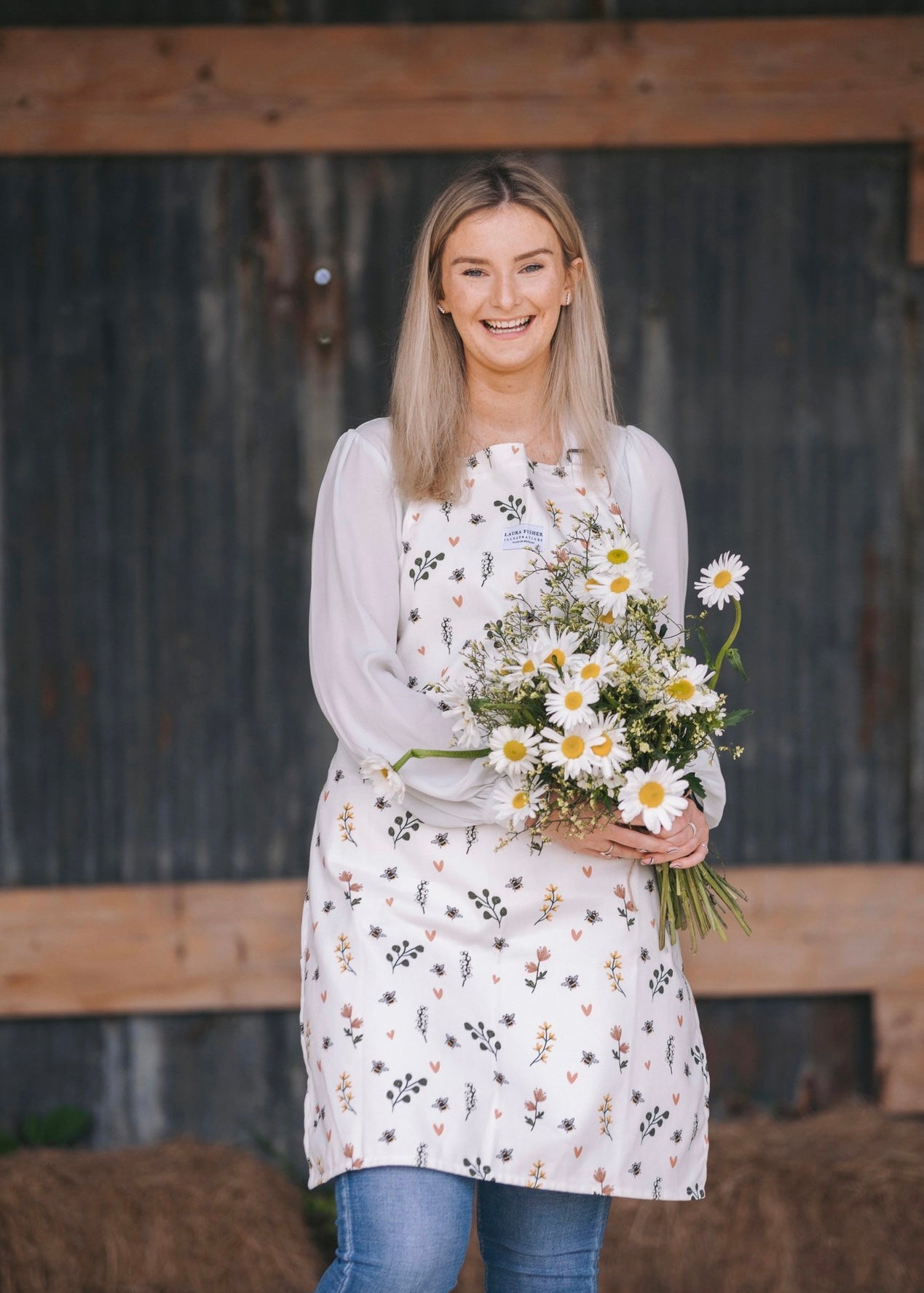 Humble Bumble Bee Apron