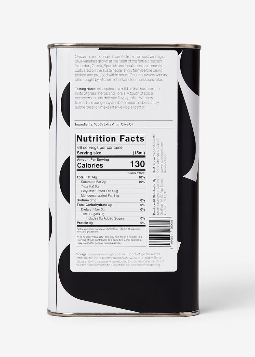 Arbequina Extra Virgin Olive Oil
