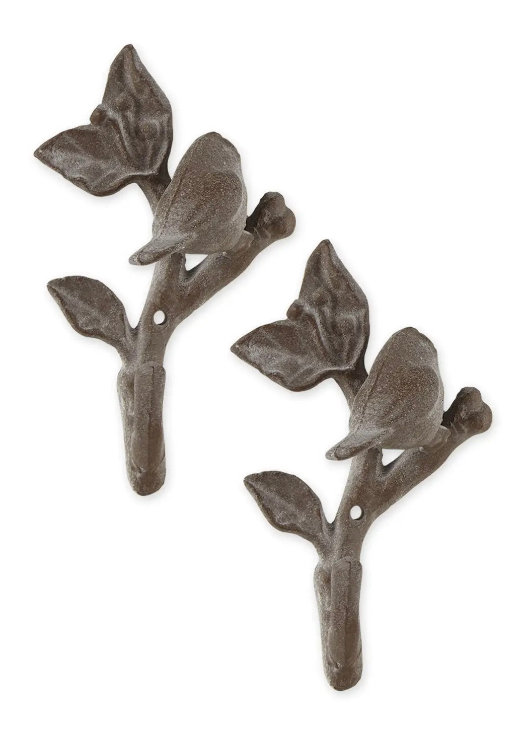 Bird With Leaves Wall Hook