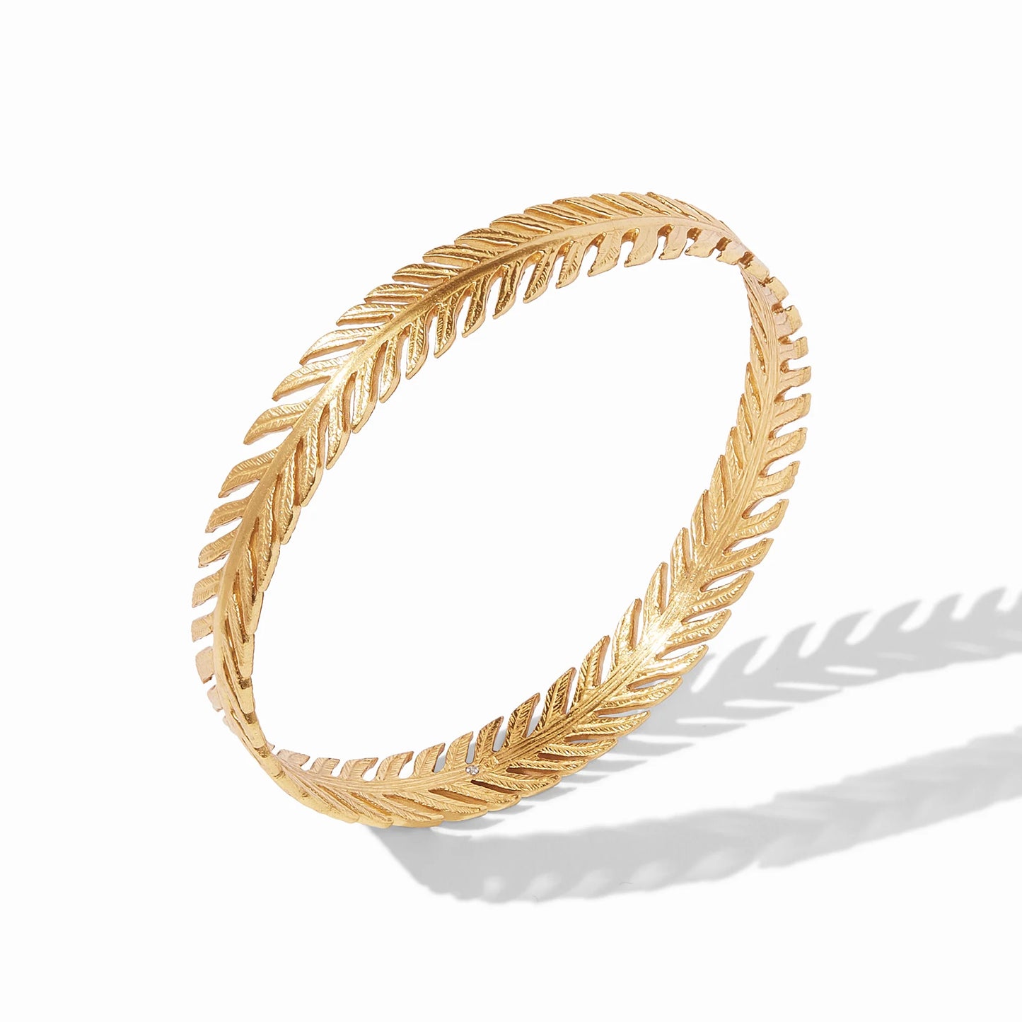 Fern Gold Bangle