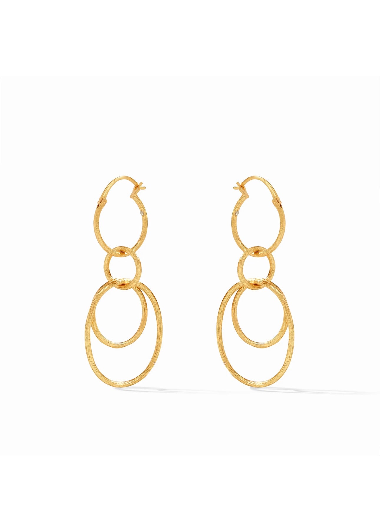 Simone 3-in-1 Gold Earring