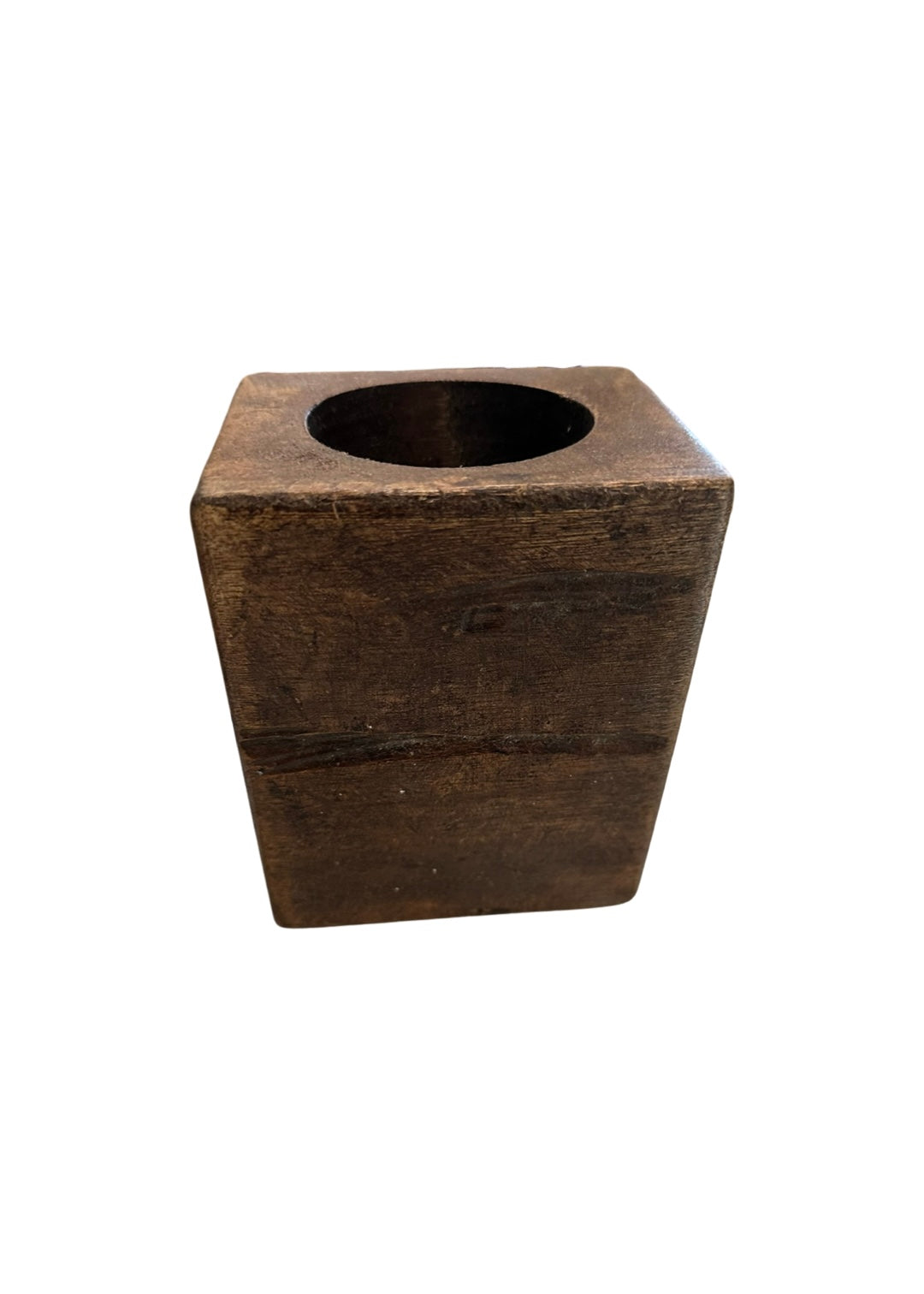 Single Hole Natural Sugar Mold Candle Holder