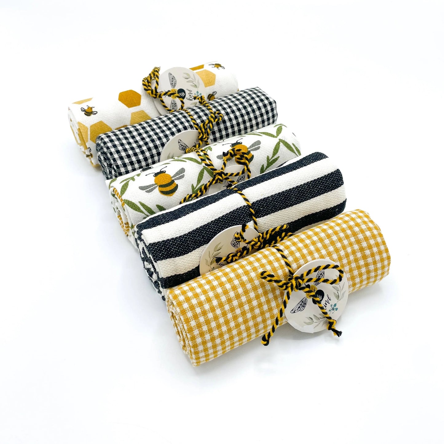 Honey Bee Dish Towels