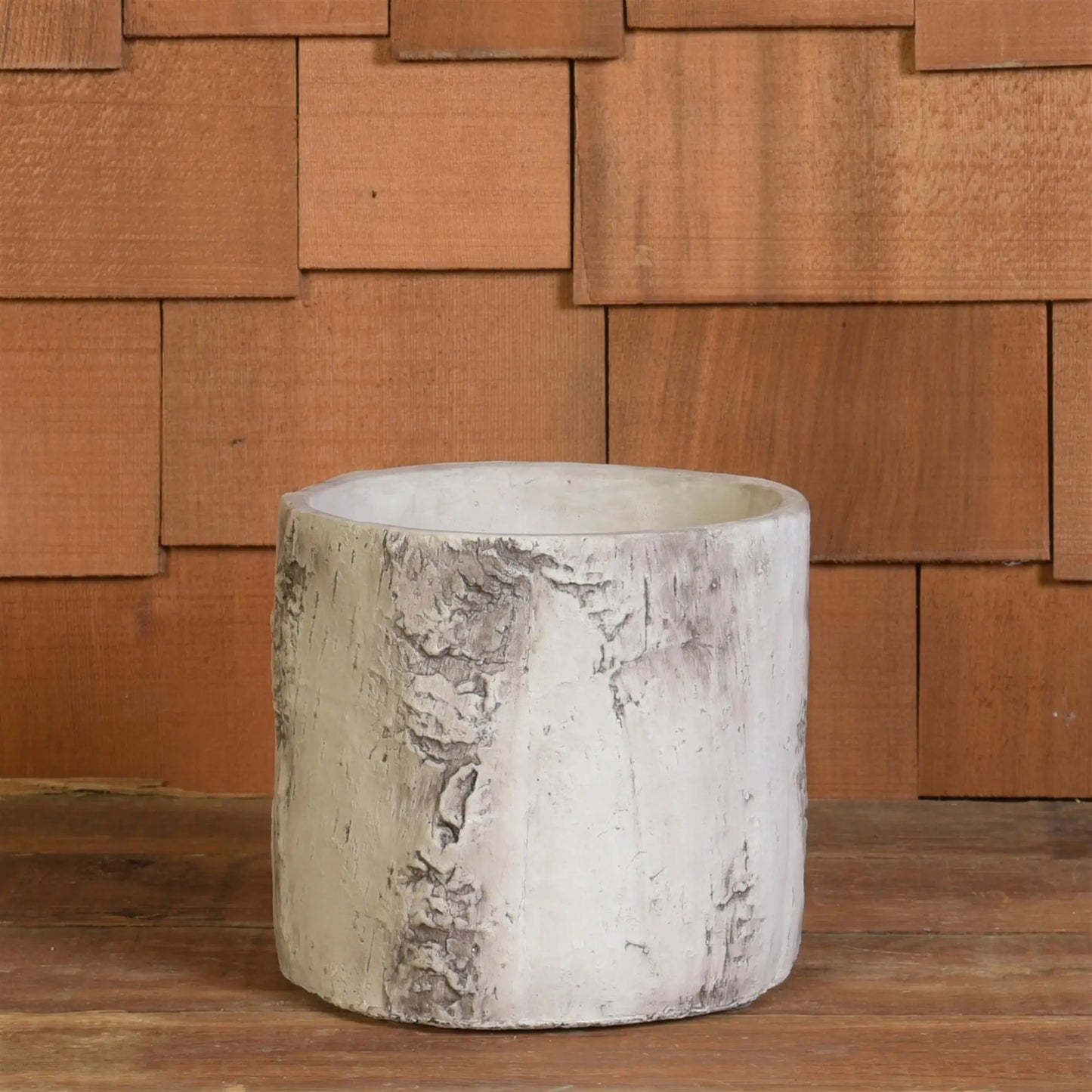 Faux Birch Cylinder