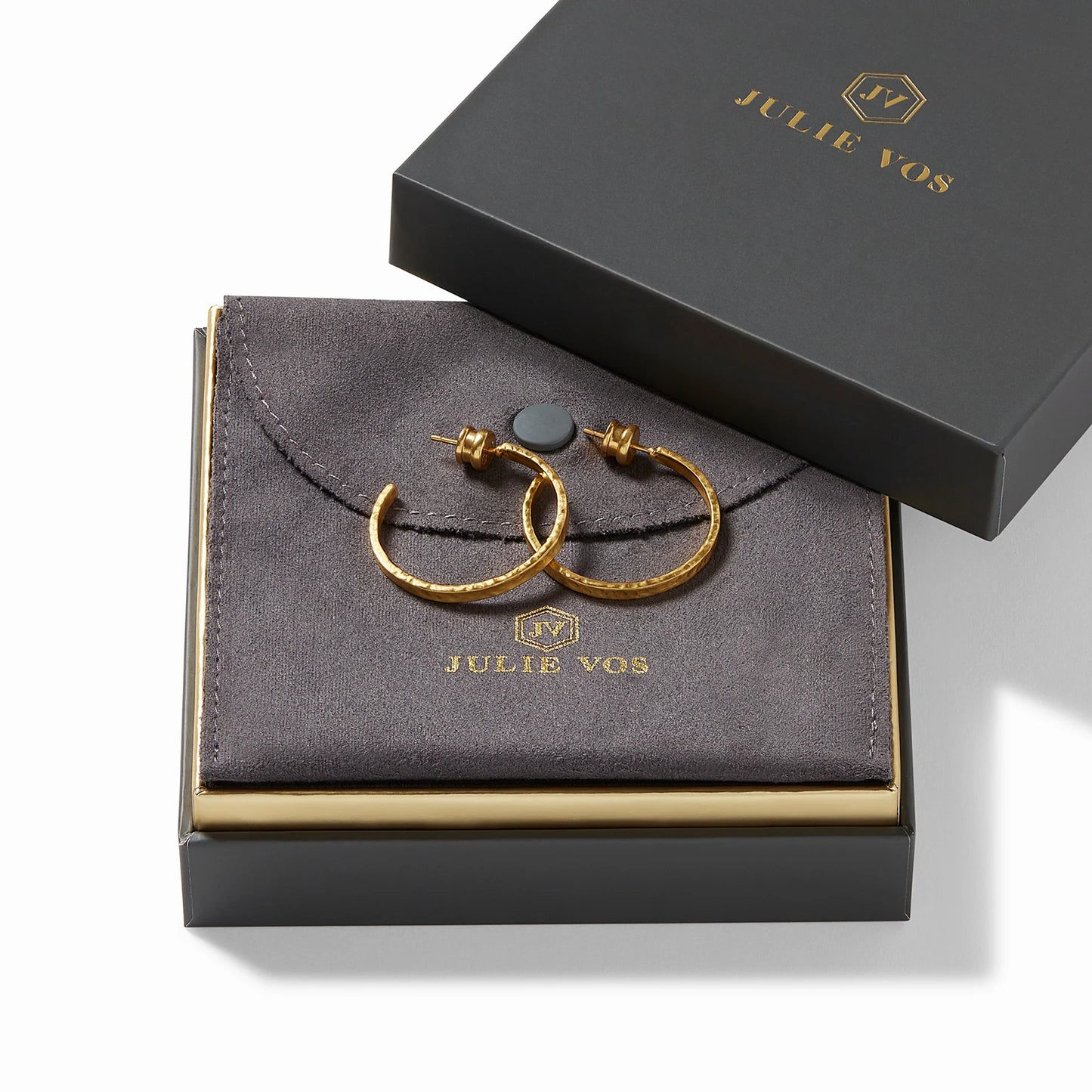 Crescent Hoop Gold