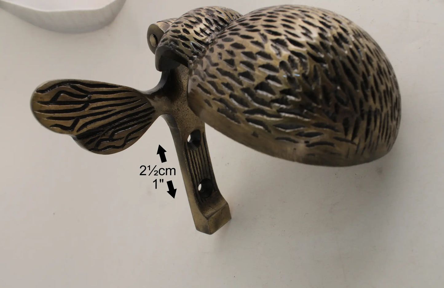 Bee Door Knocker - Copper