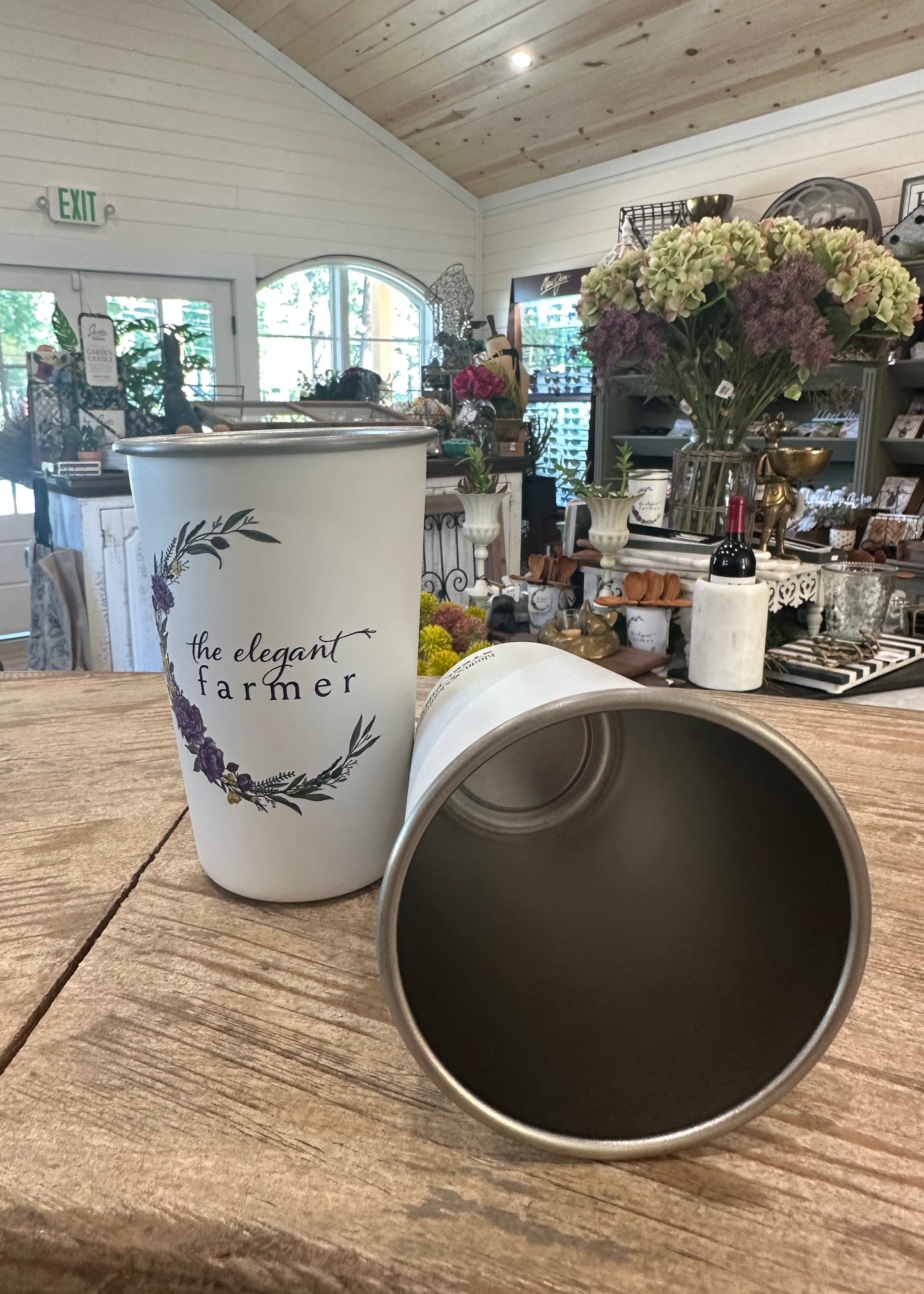 Steel Pint “The Elegant Farmer”
