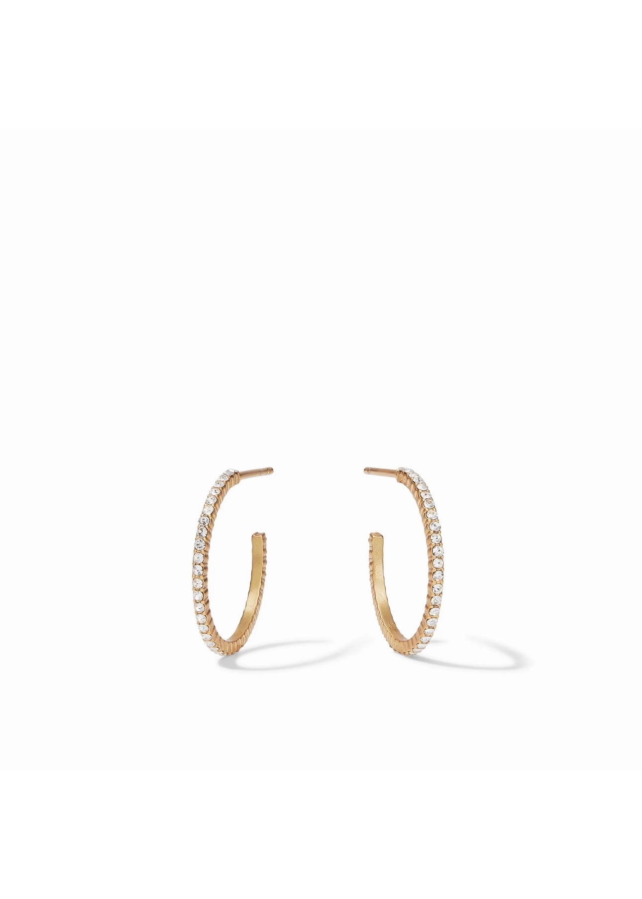 Windsor Gold Small Hoop - Cubic Zirconia