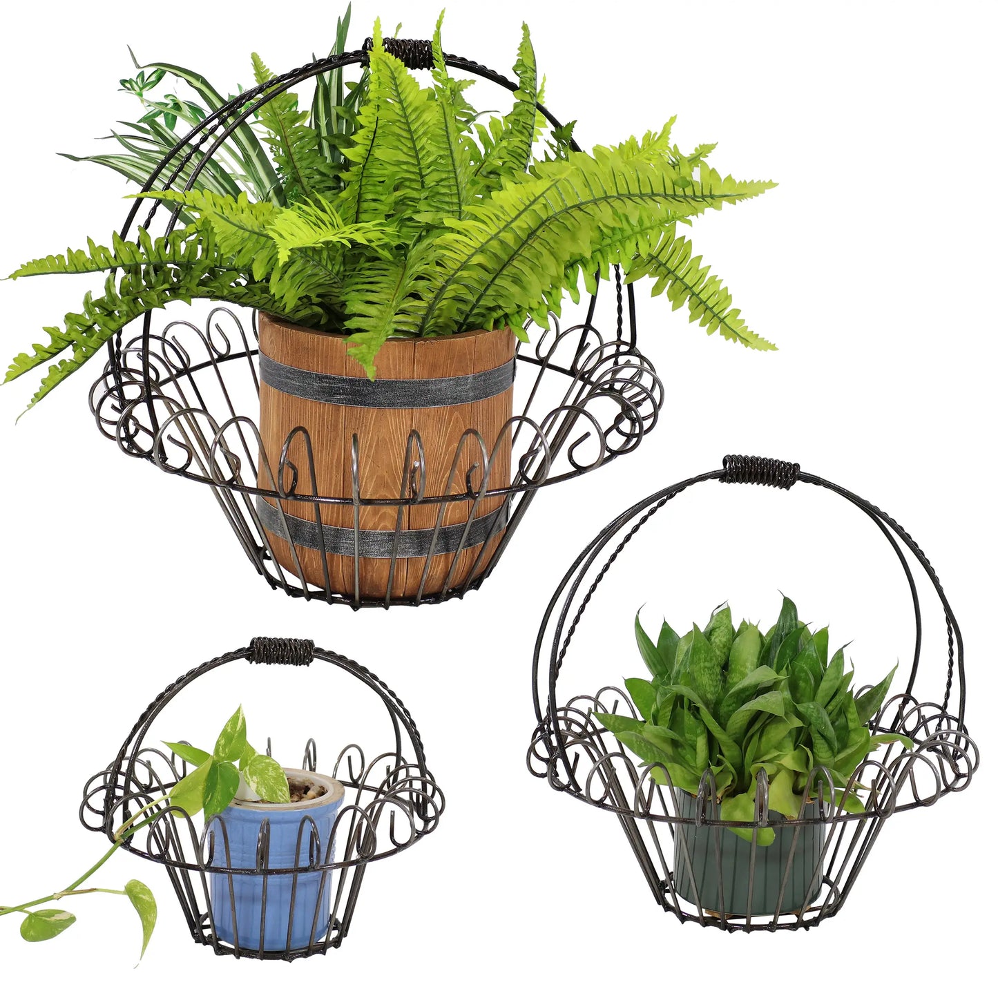 Metal Planter Baskets