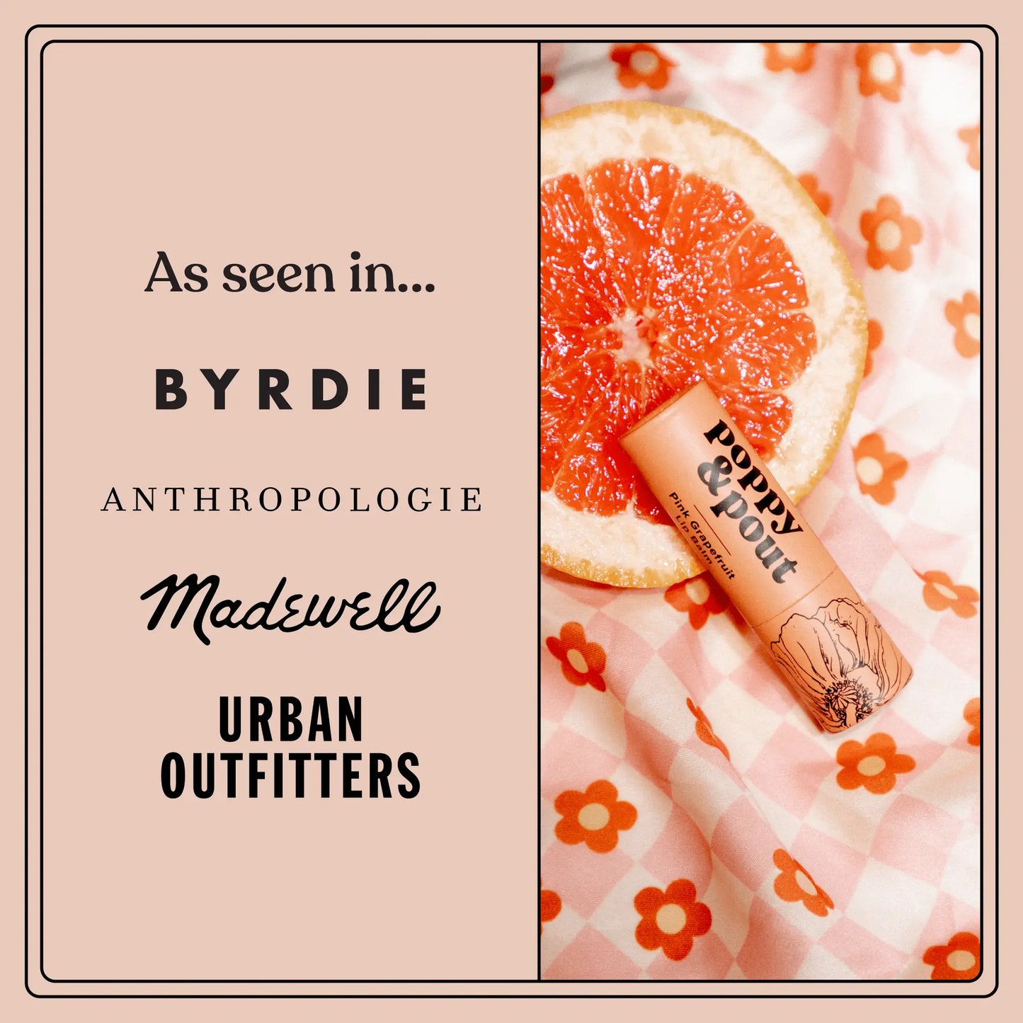 Lip Balm, Blood Orange Mint