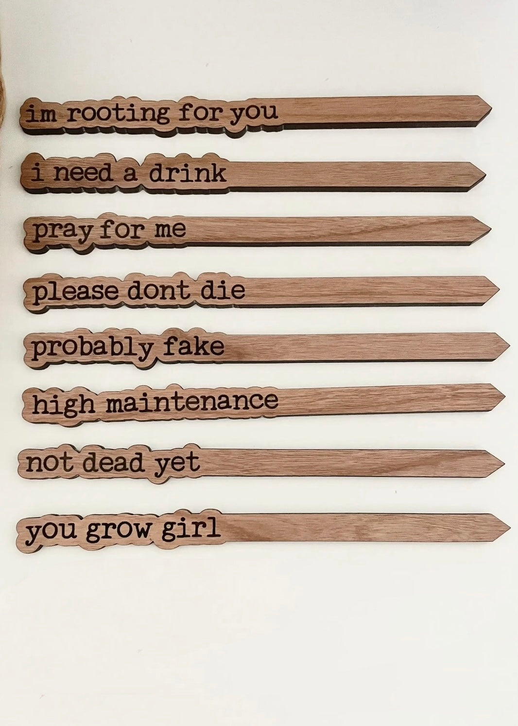 Punny Plant Stakes