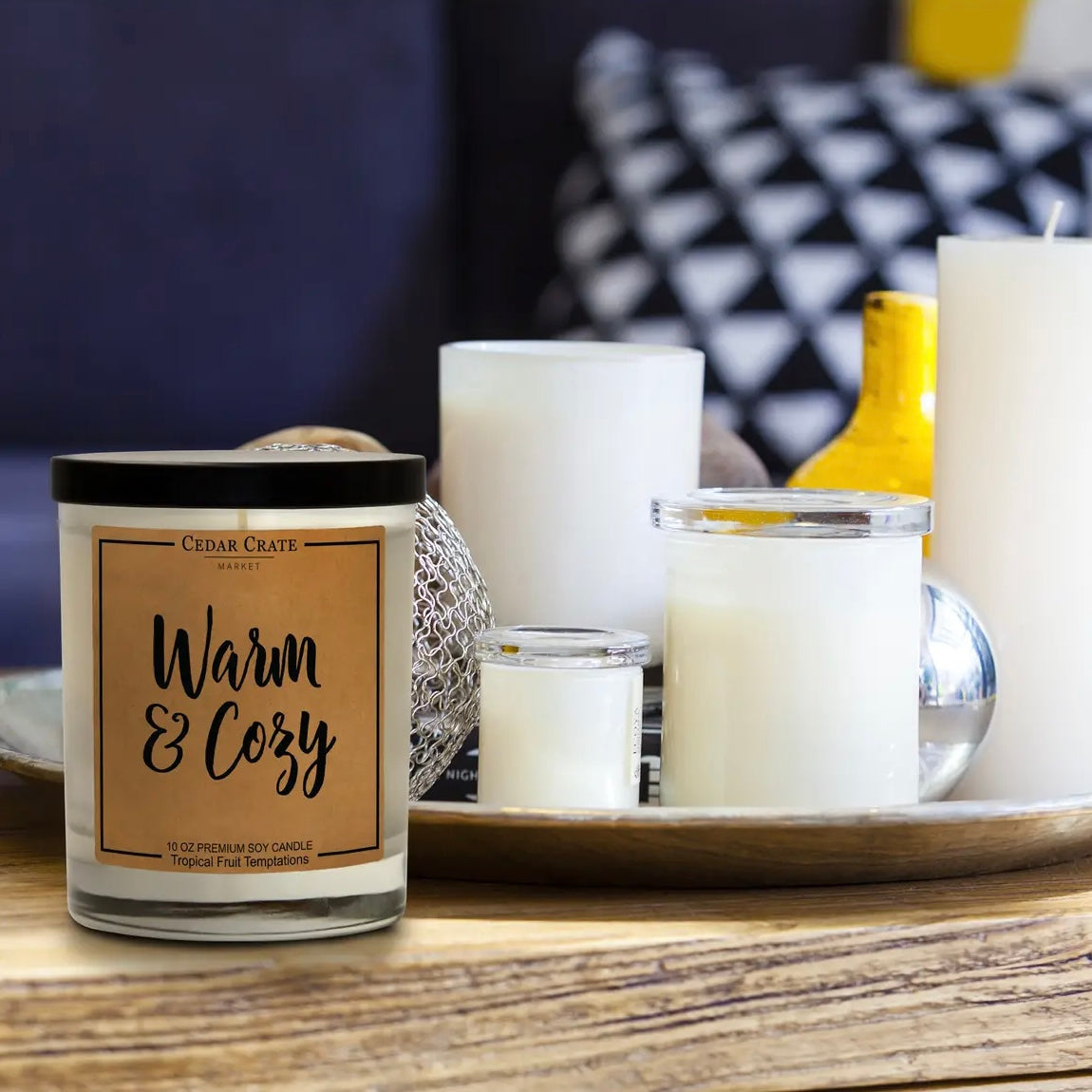 Warm & Cozy Soy Candle