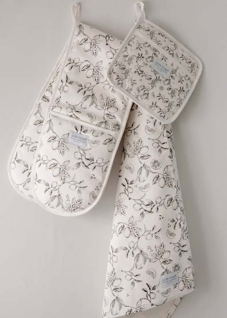 Lime & Mango Botanical Tea Towel
