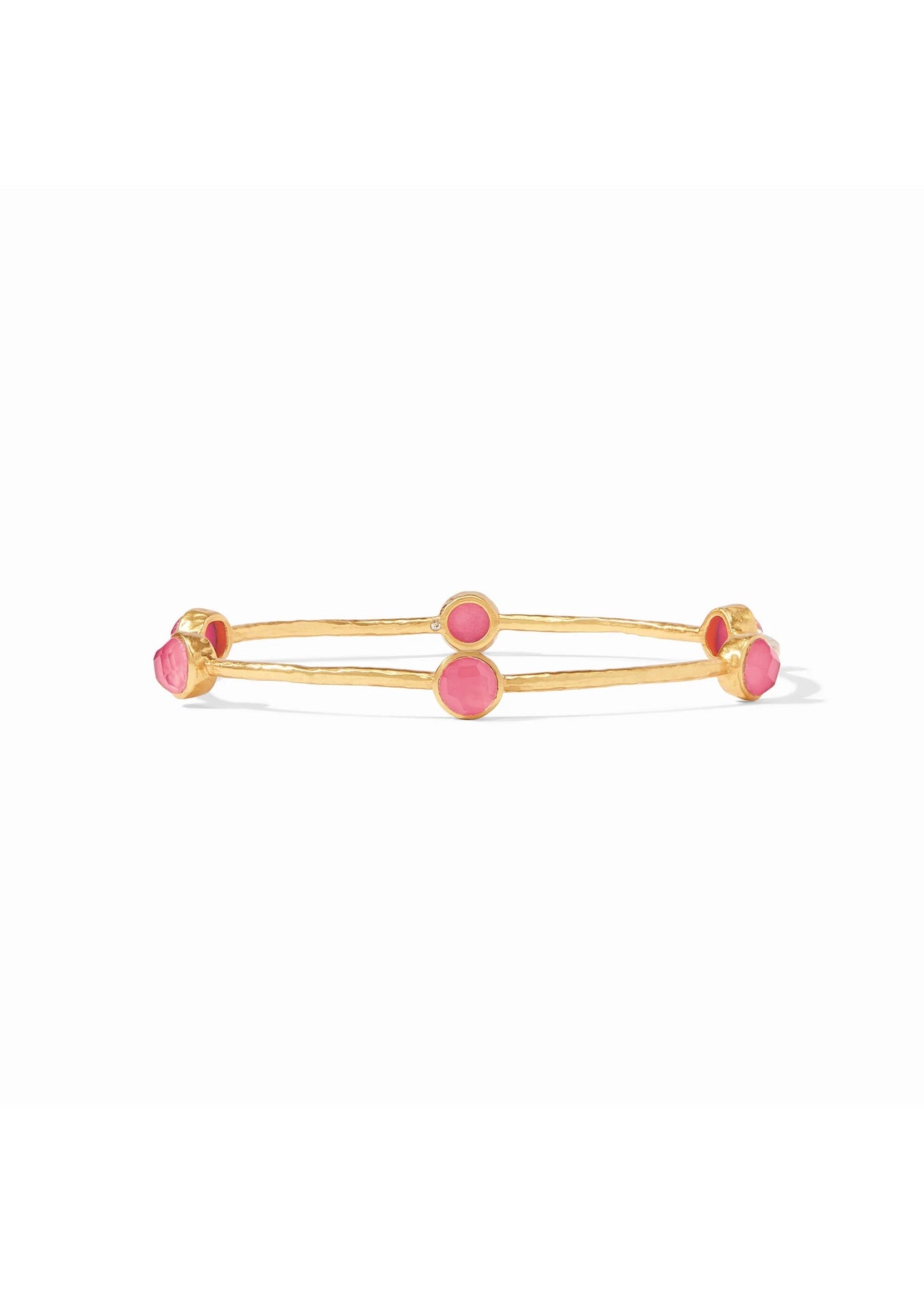 Milano Luxe Bangle - Iridescent Peony Pink