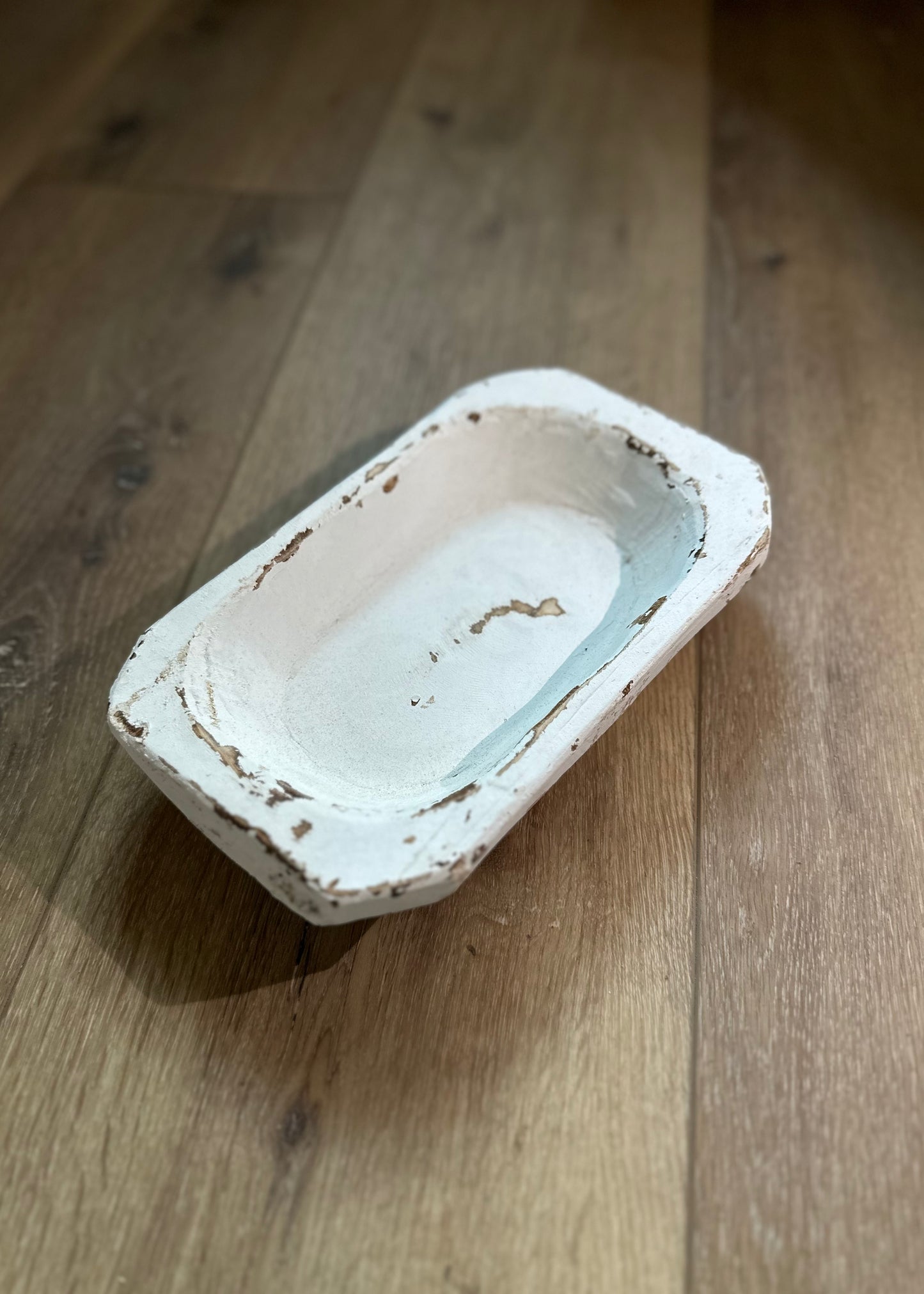 Small Dough Bowl - Whitewashed