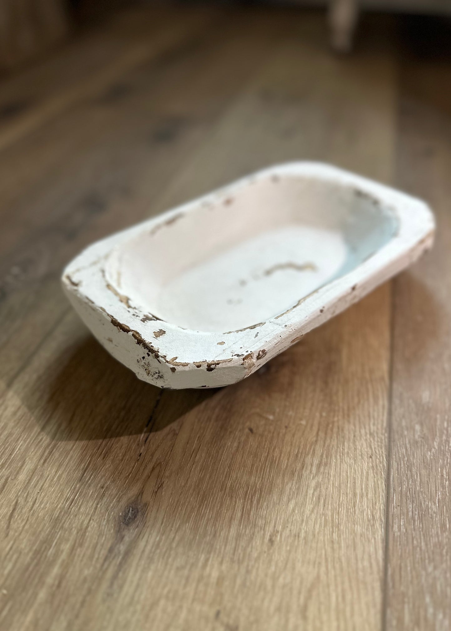 Small Dough Bowl - Whitewashed