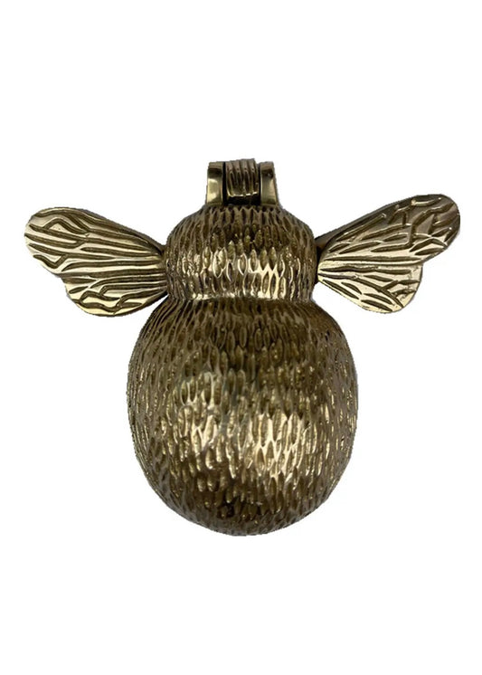Bee Door Knocker - Brass