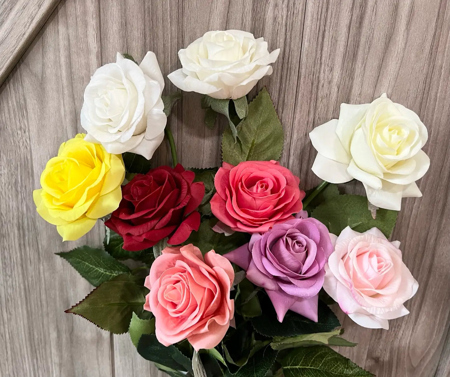 Rose stems- Ivory