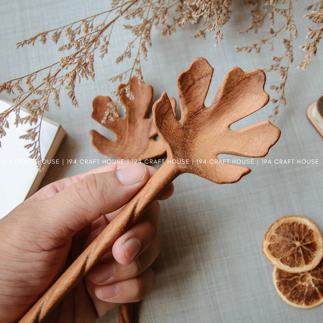 Wooden Salad Server - Fork