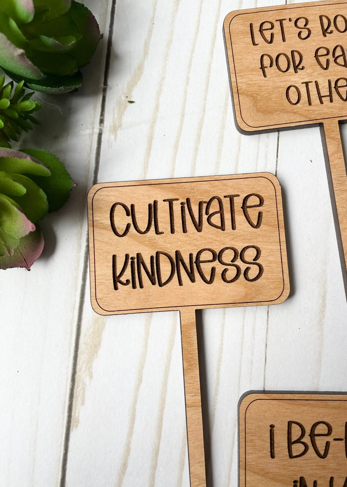 Motivational Plant Signs